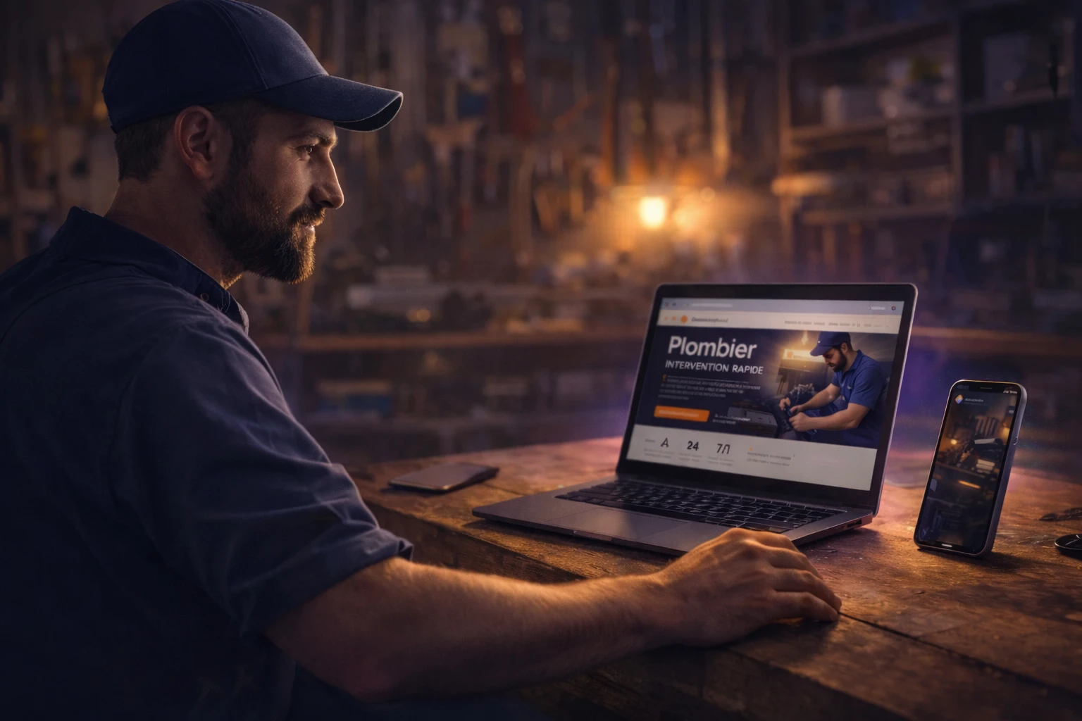Création de site internet pour artisan à Chelles